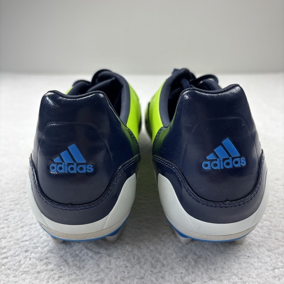 ADIDAS \'Predator TRX FG\' Mens Soccer Cleats 10.5 Neon Yellow/Blue Football 2011 main image 2